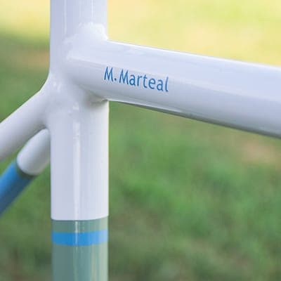 M. Marteal painted on the top tube